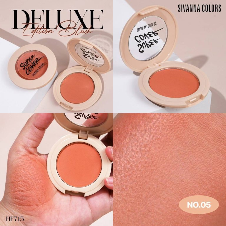 HF715 Sivanna colors super cover deluxe edition blush ซีเวนน่า อีดิชั่น บรัช 4.8g - No.05