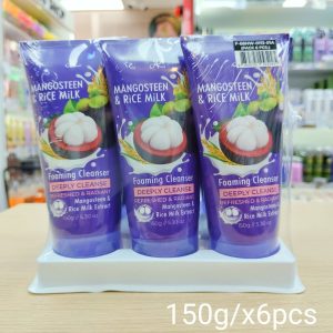 AR mangosteen&rice milk foaming cleanser เอ อาร์ มังคุดโฟมล้างหน้า 150g