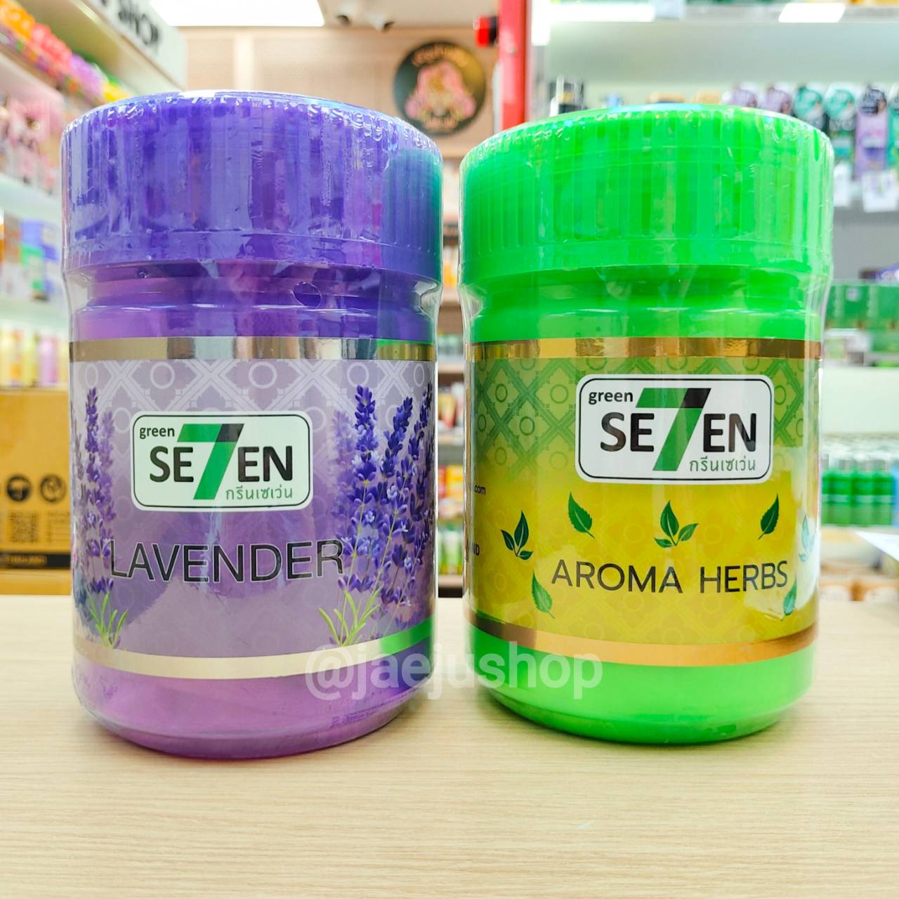 Green seven กรีนเซเว่น สมุนไพรหอม (กระปุกยักษ์) 100g/pc