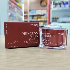 Jennie Moon Princess Skin wink mousse sunscreen เจนนี่ มูน พริ้นเซส สกิน วิ้งมูส ซันสกรีน spf 50pa+++ 10ml