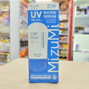 Mizumi uv water serum spf 50+ pa+++ มิซึมิ ยูวี วอเตอร์ เซรั่ม 40g