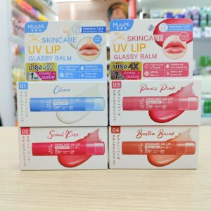 Mizumi skincare uv lip glassy balm มิซึมิ สกินแคร์ ยุวี ลิป กลาสซี่ บาล์ม 3.5g