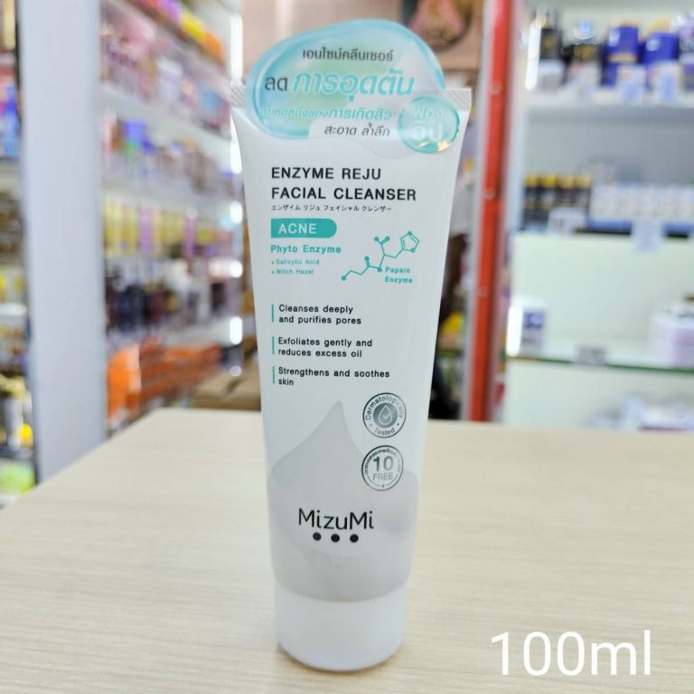 Mizumi enzyme reju facial cleanser มิซึมิ เอนไซม์ รีจู เฟเชียล คลีนเซอร์ 100ml - 01. acne