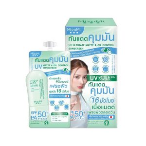 Mizumi uv ultimate matte& oil control sunscreen มิซึแมท มิ ยูวี อัลติแมท ซันสกรีน 5g/x6pcs