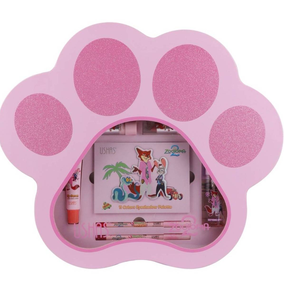 UDS013 USHAS zootopia 11 colors eyeshadow palette 9.9g