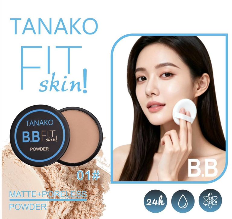 T6104 Tanako fit skin bb powder ทานาโกะ บีบี พาวน์เดอร์ 13g/x12pcs - เบอร์01