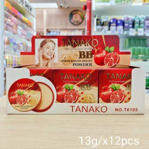 NO.T6105 Tanako bb pomegranate bright powder ทานาโกะ แป้งทับทิม 13g/x12pcs