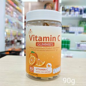 Ujin vitamin C gummies วิตามินซี กัมมี่ (30 gummiesx3g.) 90g