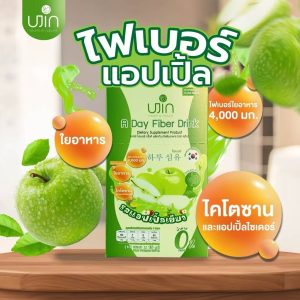 Ujin a day fiber drink apple อะเดย์ ไฟเบอร์ ดริ้งค์ แอปเปิ้ล (10 pcsx15g.)