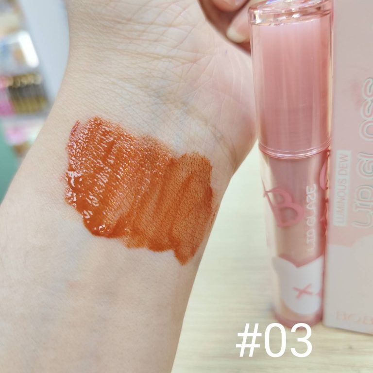 NO.178 BOB luminous dew lip gloss บีโอบี ลูมินัส ดิว ลิปกลอส 1.5g - 03. Honeyed apricot