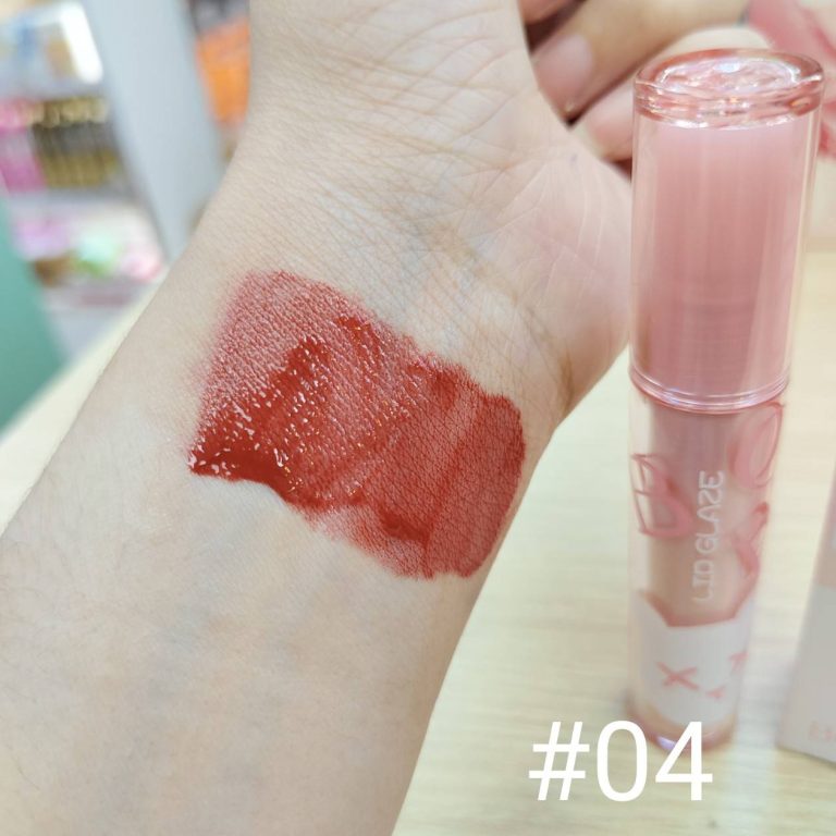 NO.178 BOB luminous dew lip gloss บีโอบี ลูมินัส ดิว ลิปกลอส 1.5g - 04. Brick red