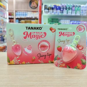 NO.HT-105 Tanako strawberry magic lip balm ทานาโกะ ลิปสตอร์เบอร์รี่ 3.2g/x12pcs