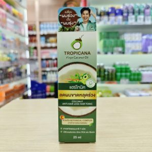 Tropicana coconut Anti-Hair loss hair tonic ทรอปิคานา แอนไท แฮร์ ลอส แฮร์ โทนิค 25ml