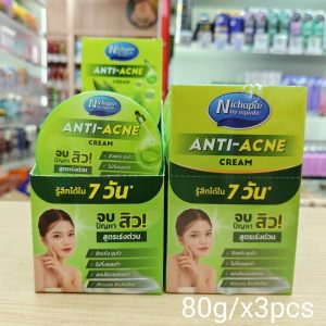 Nichapa by vipada cream anti-acne ณิชาภา บาย วิภาดา ครีม 80g