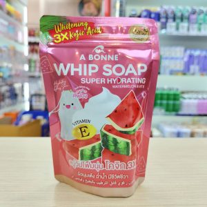 A bonne whip soap watermelon& vit e เอ บอนเน่ วิปโซป สบู่วิปโฟมนุ่ม 100ml