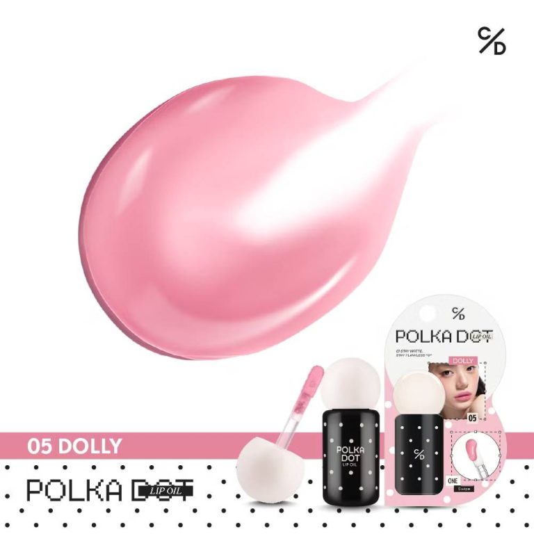 Cathy doll polka dot lip oil เคที่ดอลล์ โพลก้าดอทลิปออยล์ 2.5g - 05. dolly