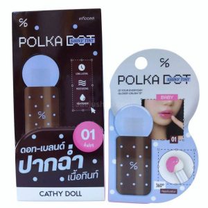 Cathy doll polka dot shiny tint เคที่ดอลล์ โพลก้าดอทไซน์นี่ทิ้นท์ 3g