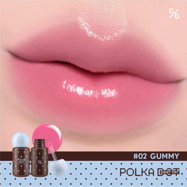 Cathy doll polka dot shiny tint เคที่ดอลล์ โพลก้าดอทไซน์นี่ทิ้นท์ 3g - 02. gummy