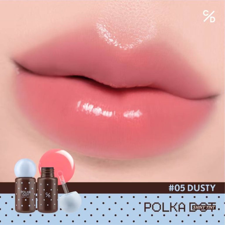 Cathy doll polka dot shiny tint เคที่ดอลล์ โพลก้าดอทไซน์นี่ทิ้นท์ 3g - 05. dusty