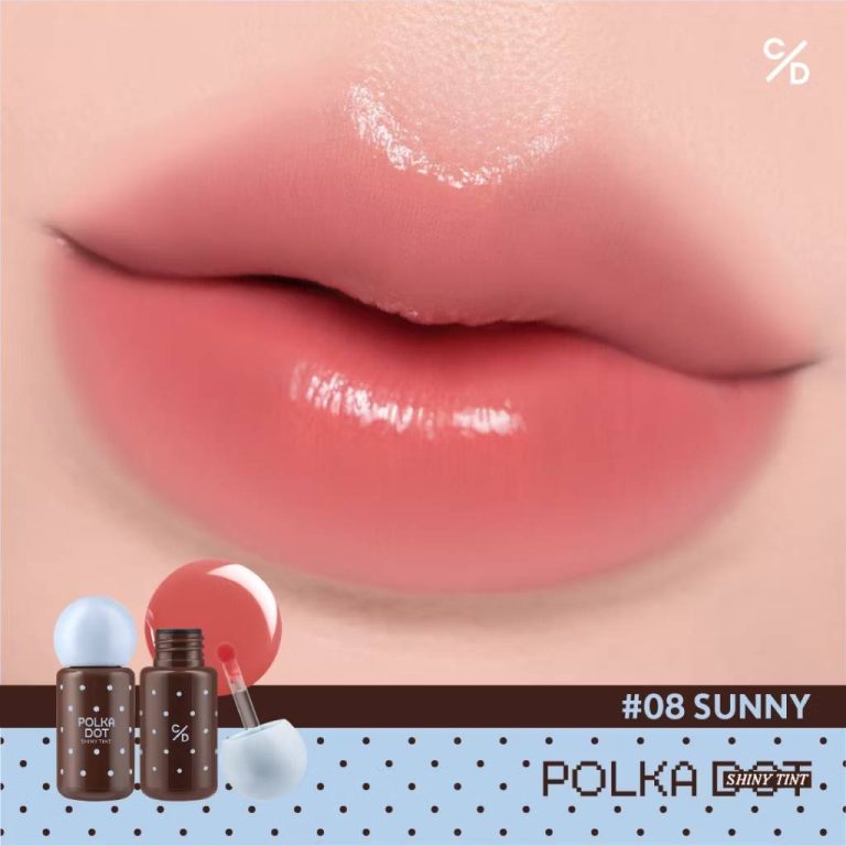 Cathy doll polka dot shiny tint เคที่ดอลล์ โพลก้าดอทไซน์นี่ทิ้นท์ 3g - 08. sunny