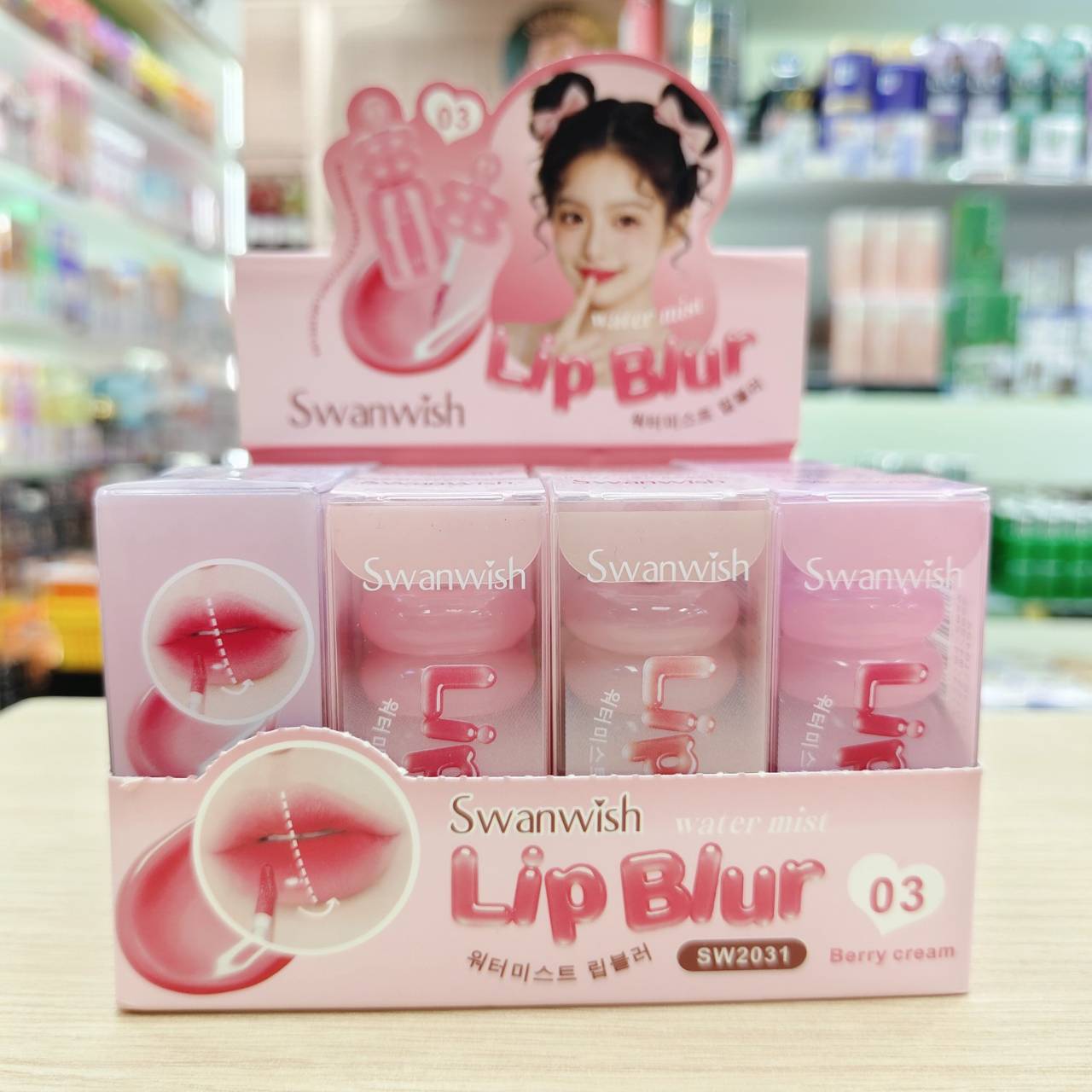 SW2031 Swanwish water mist lip blur สวอนวิช วอเตอร์ มิสท์ลิป 5ml