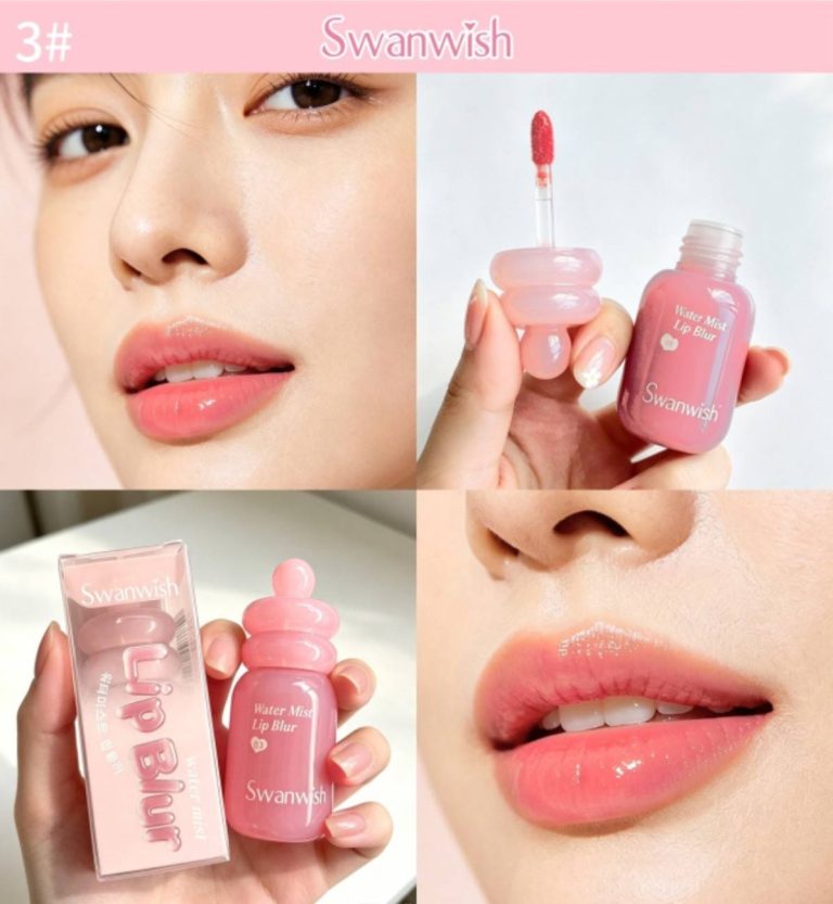 SW2031 Swanwish water mist lip blur สวอนวิช วอเตอร์ มิสท์ลิป 5ml - 03. berry cream