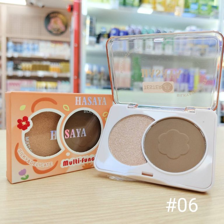 H-3865 Hasaya multi-function palette ฮาซายา มัลติ ฟังก์ชั่น ไฮไลท์ 4g+6g - เบอร์06