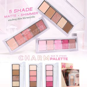 N443 Nee cara be charm palette นี คารา บี คัลเลอร์ฟูล ชาร์ม พาเลท 2g/x5