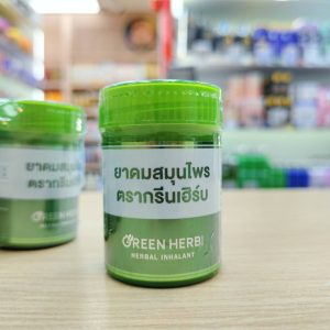 Green herb ยาดมสมุนไพร ตรากรีนเฮิร์บ 7g/x12pcs