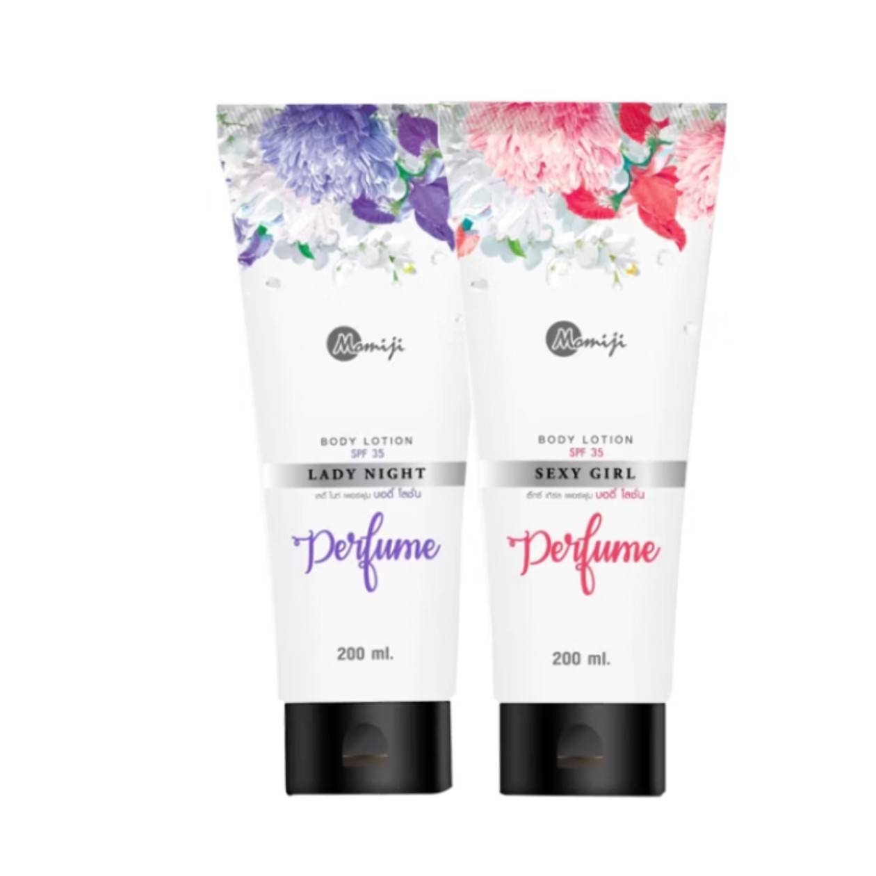 MJ-023 MOMiJi Perfume Body Lotion SPF35 โมมิจิ เพอร์ฟูม บอดี้โลชั่น 200ml