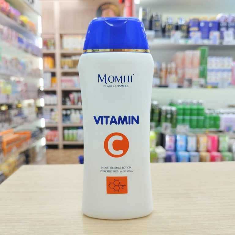 MJ-026 MOMiJi Arbutin & Vitamin Body Lotion โมมิจิ โลชั่นวิตามิน 180ml - 02. vitamin C