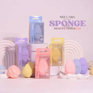 N222 NEE CARA colrful sponge นีคาร่า บีคัลเลอร์ฟูล ผลิตภัณฑ์ฟองน้ำสำหรับแต่งหน้า