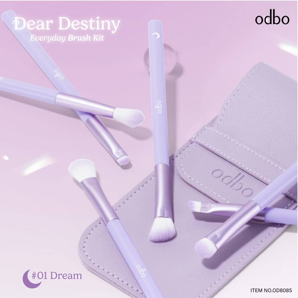 OD8085 odbo dear destiny ชุดแปรงโอดีบีโอ 4สี 95g