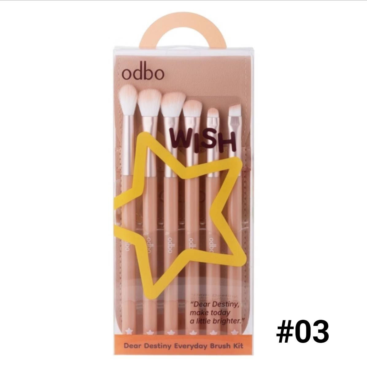 OD8085 odbo dear destiny ชุดแปรงโอดีบีโอ 4สี 95g