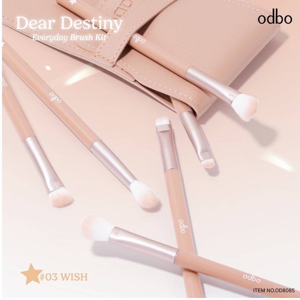 OD8085 odbo dear destiny ชุดแปรงโอดีบีโอ 4สี 95g