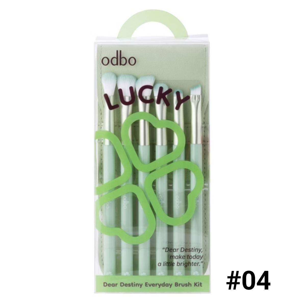 OD8085 odbo dear destiny ชุดแปรงโอดีบีโอ 4สี 95g